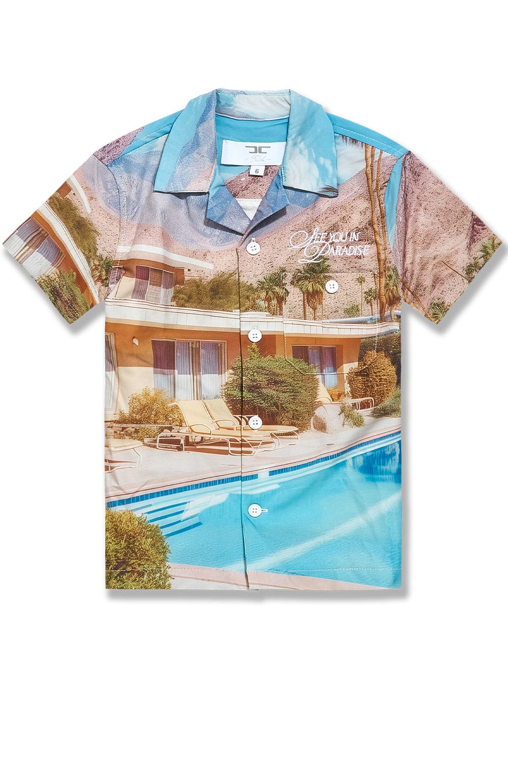 JC Kids 🎁 Kids Wanderlust Party Shirt (100% off) Palm Springs / 2