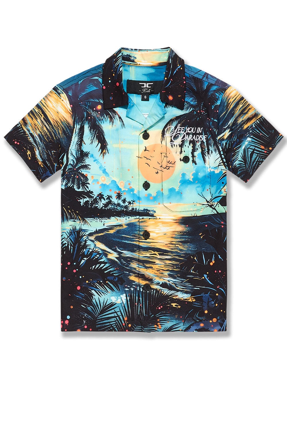 JC Kids 🎁 Kids Wanderlust Party Shirt (100% off) Sunset / 2