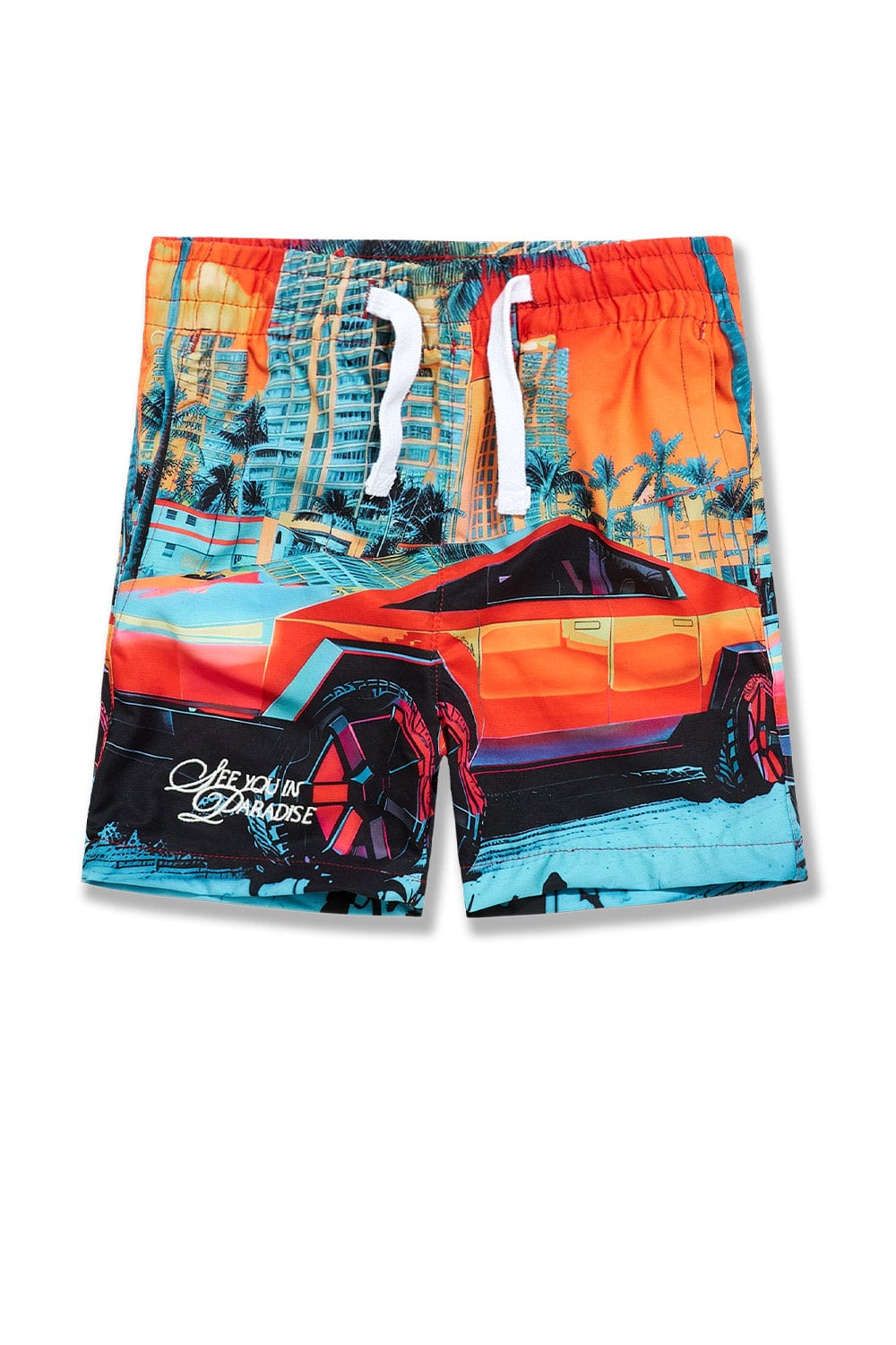 JC Kids 🎁 Kids Wanderlust Party Shorts (100% off) Miami / 2
