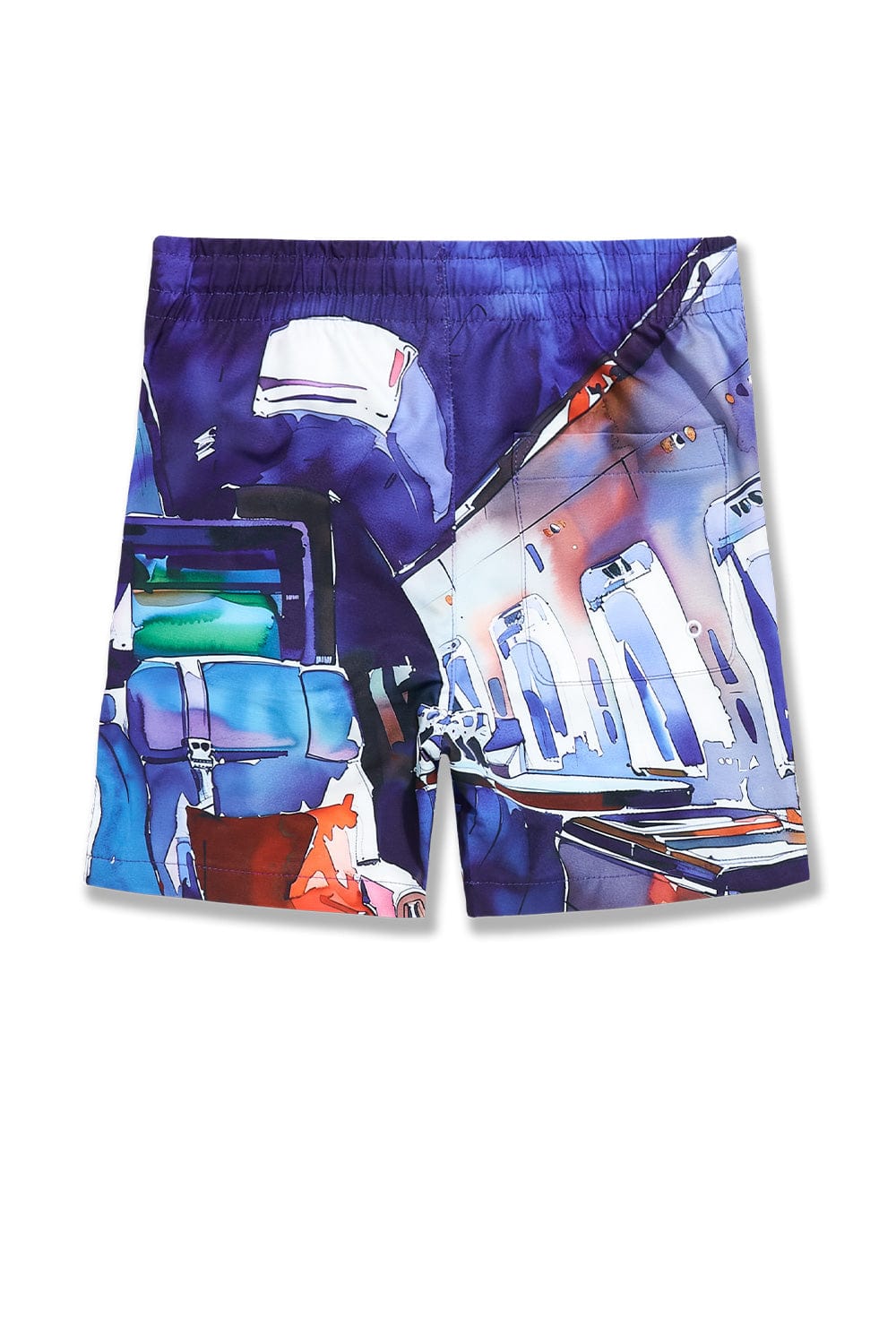 Kids Wanderlust Party Shorts