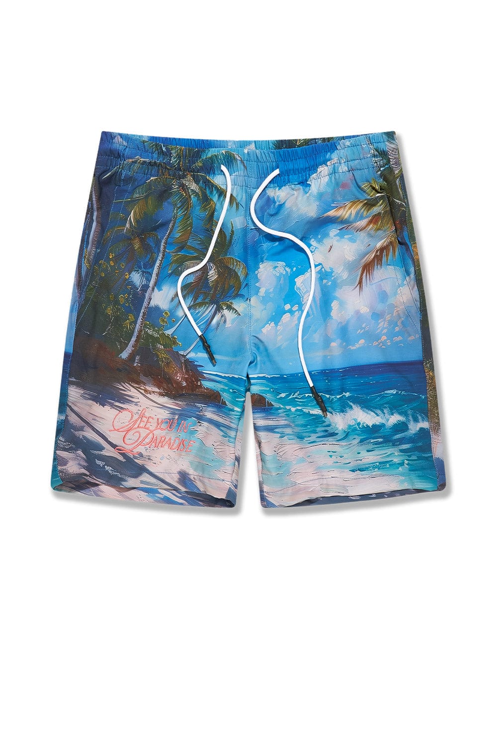 Jordan Craig Retro - Wanderlust Party Shorts Clearwater / S