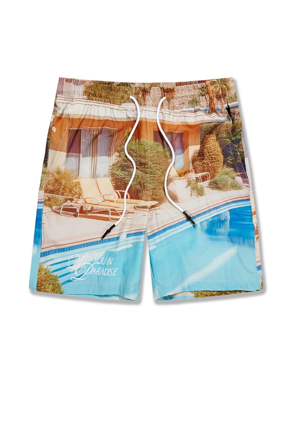 Jordan Craig Retro - Wanderlust Party Shorts Palm Springs / S