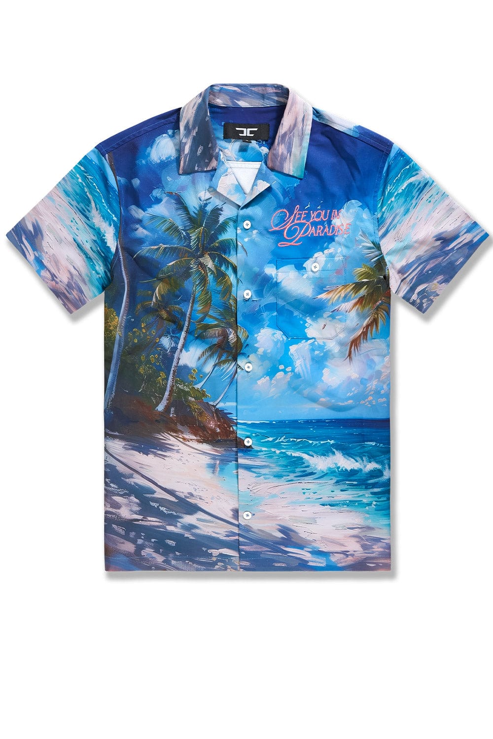 Jordan Craig Wanderlust S/S Party Shirt Clearwater / S