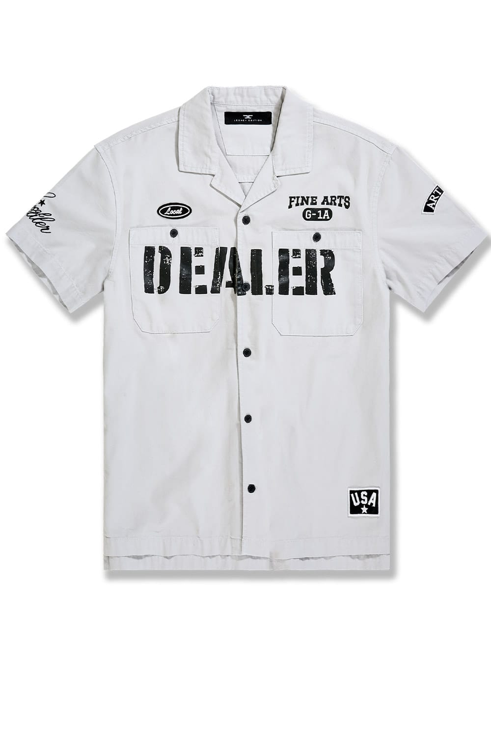 Jordan Craig The Plug Work Shirt Cement / S