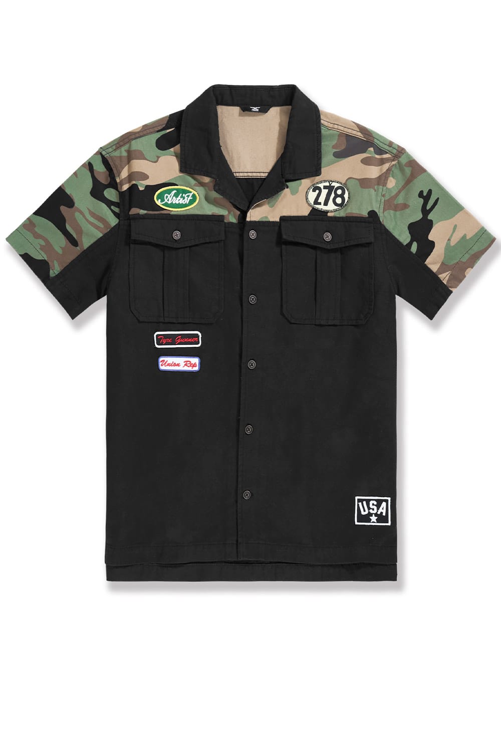 Jordan Craig Artists Union Work Shirt Vintage Camo / S