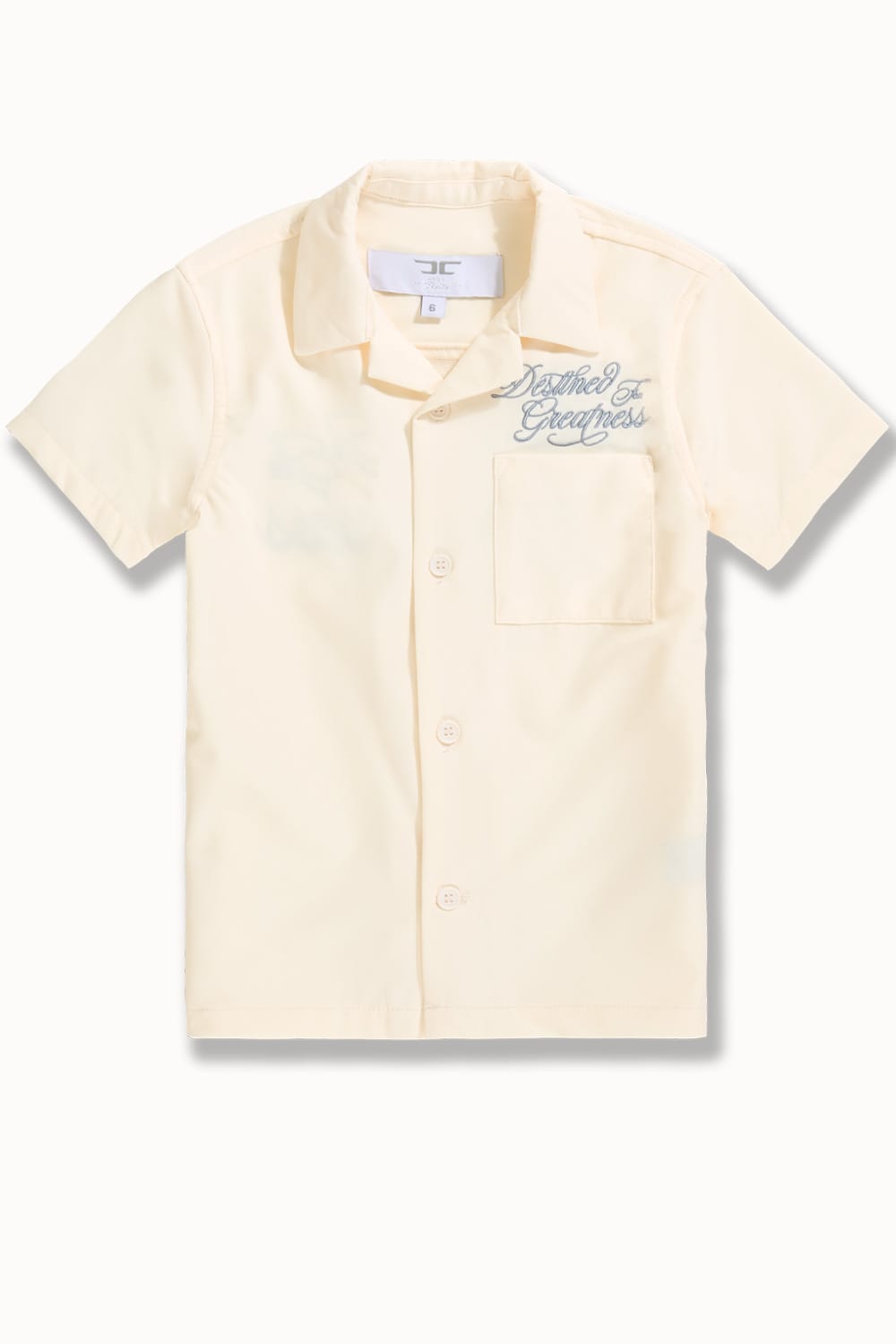 JC Kids Kids Heavenly S/S Shirt Cream / 2