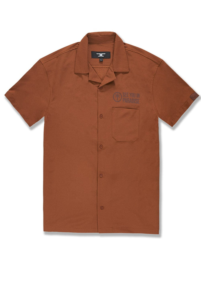 Jordan Craig Bay Area Mechanic S/S Shirt (Chocolate)