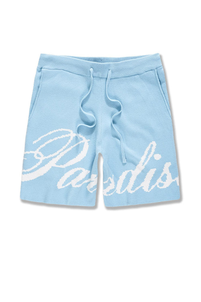 Jordan Craig Retro - Paradise Knit Shorts (Sky) S / Sky