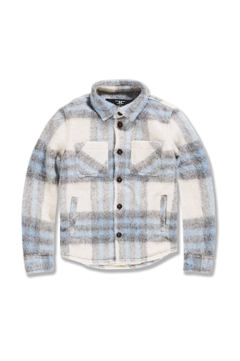 JC Kids Kids Vandal Flannel Shacket (Sky Blue) 2 / Sky Blue