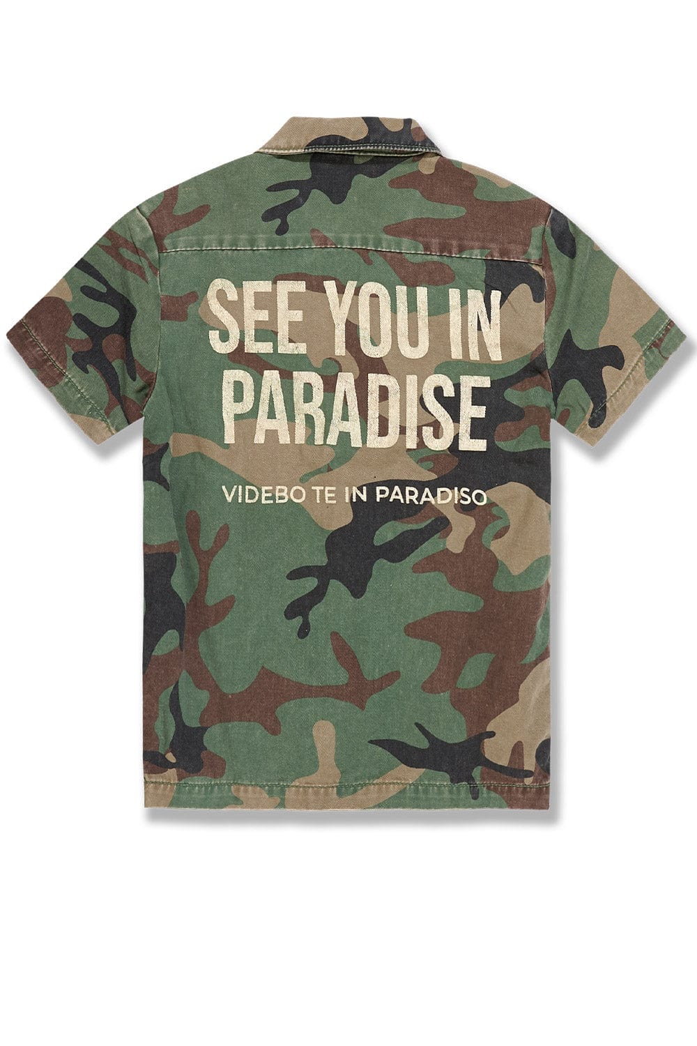 JC Kids Kids SYIP Vintage S/S Work Shirt (Vintage Camo)