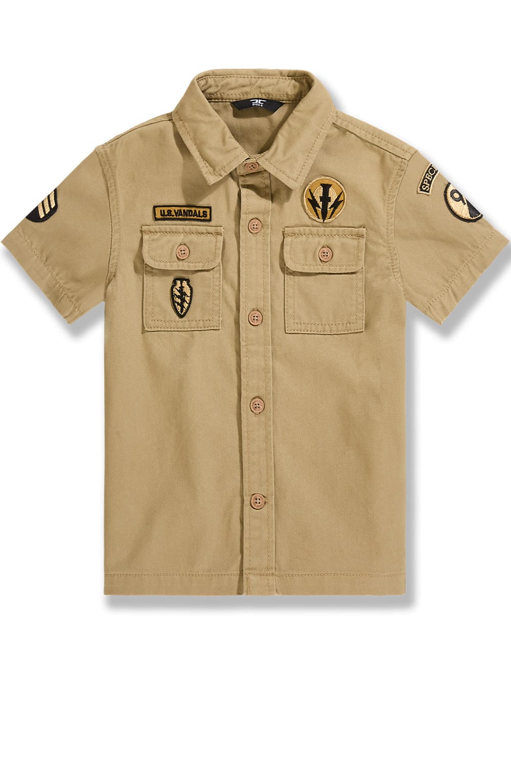 JC Kids Kids Prestige Work Shirt Khaki / 2