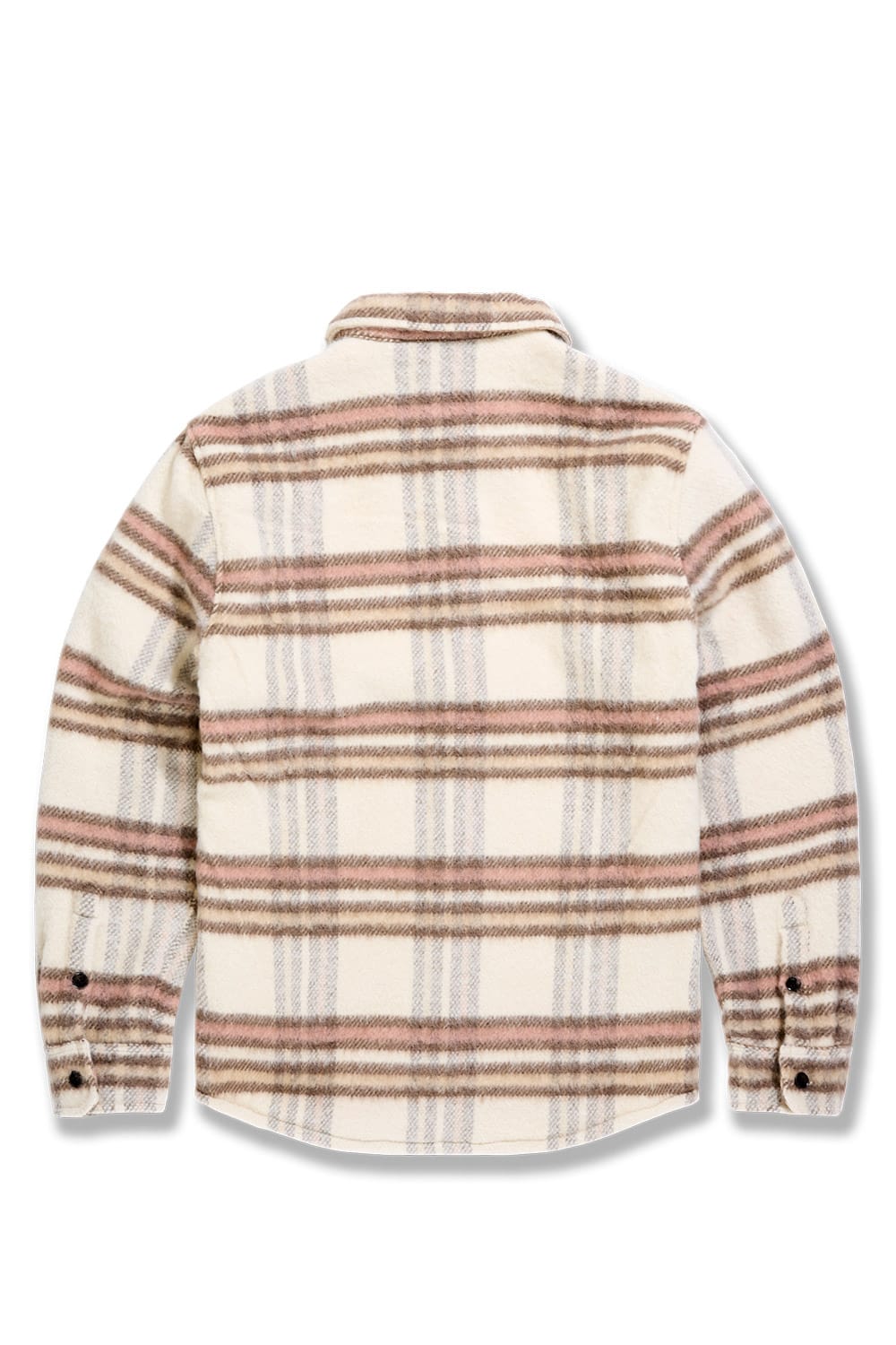 Jordan Craig Ironworks Flannel Shacket (Cream)