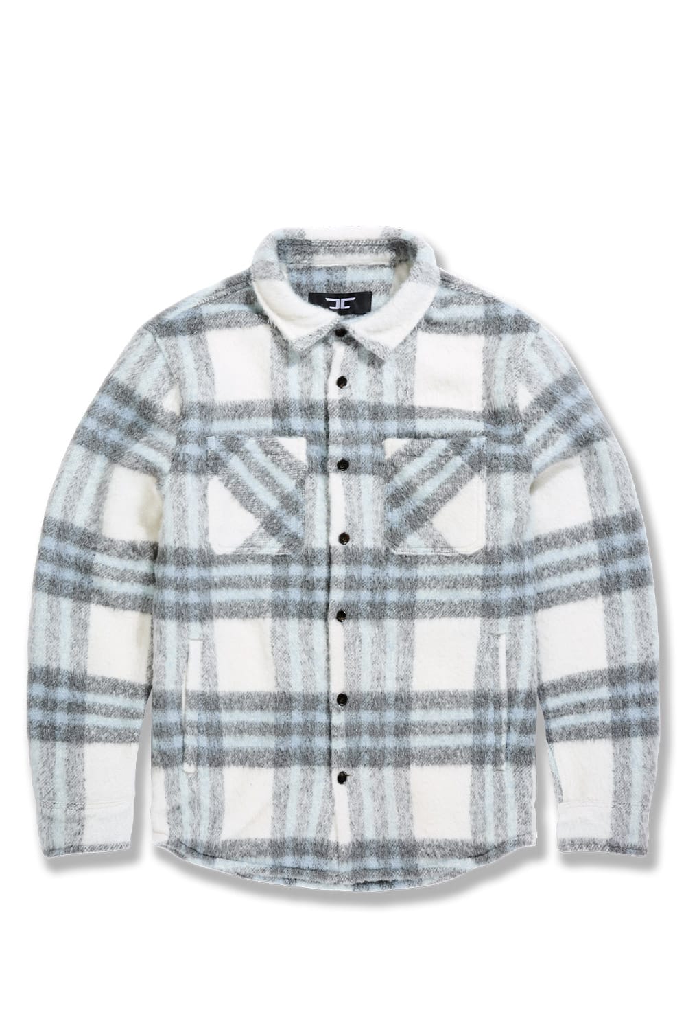 Jordan Craig Ironworks Flannel Shacket (Light Blue)