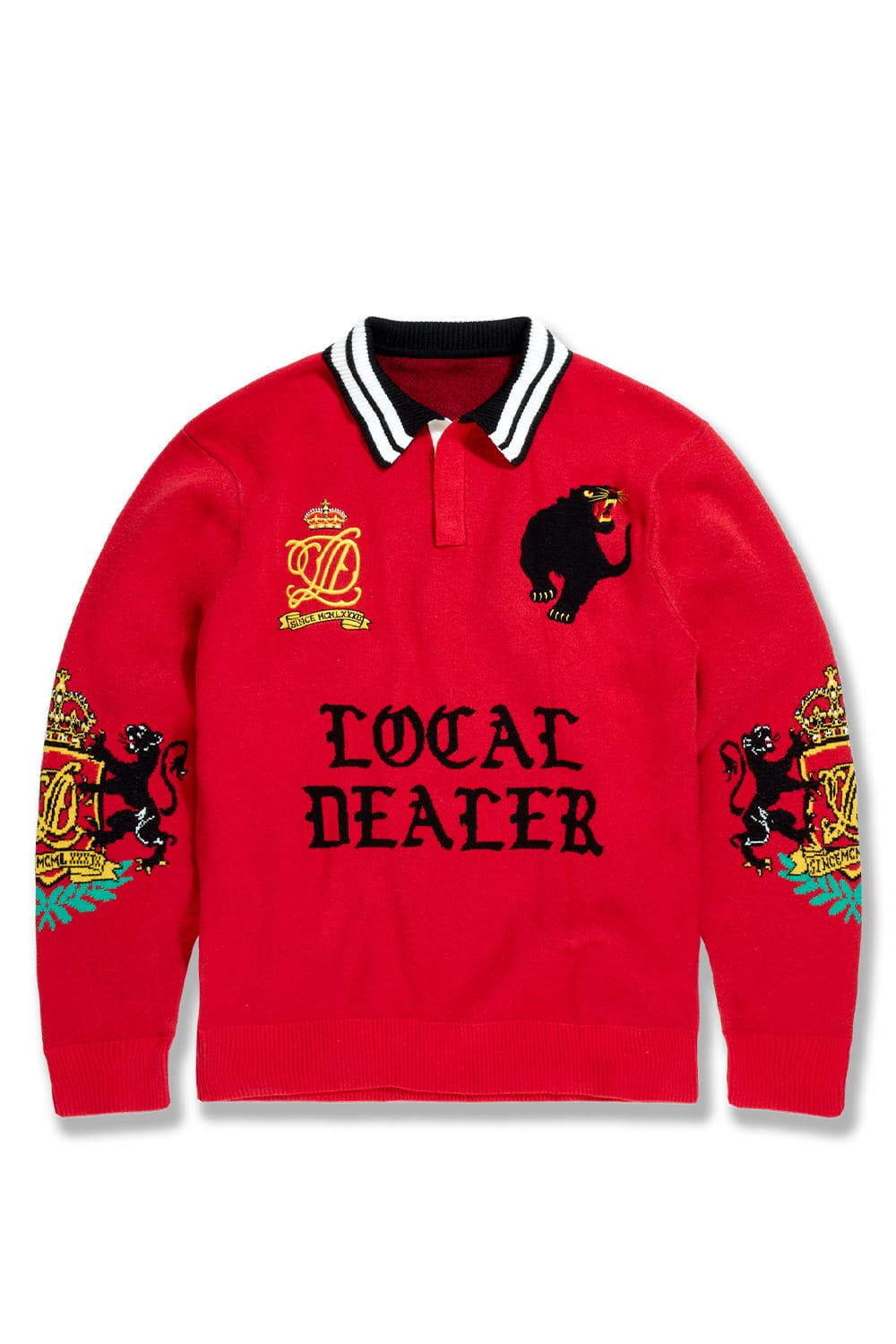 Jordan Craig Local Dealer Knit Sweater Red / S