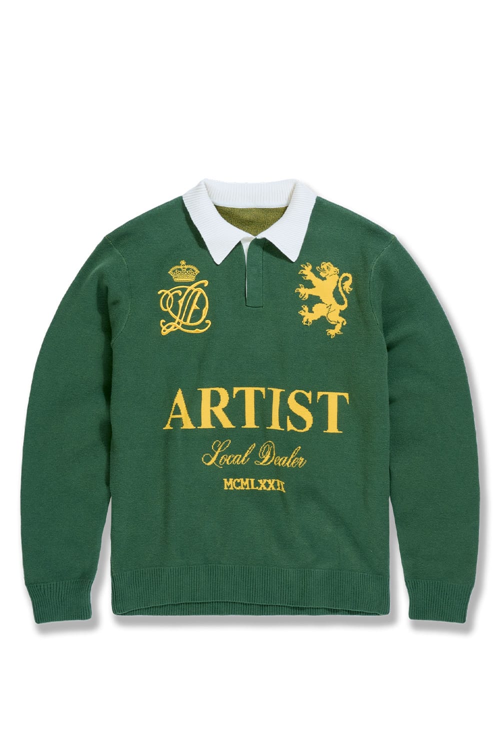 Jordan Craig Artist Knit Sweater Green / S