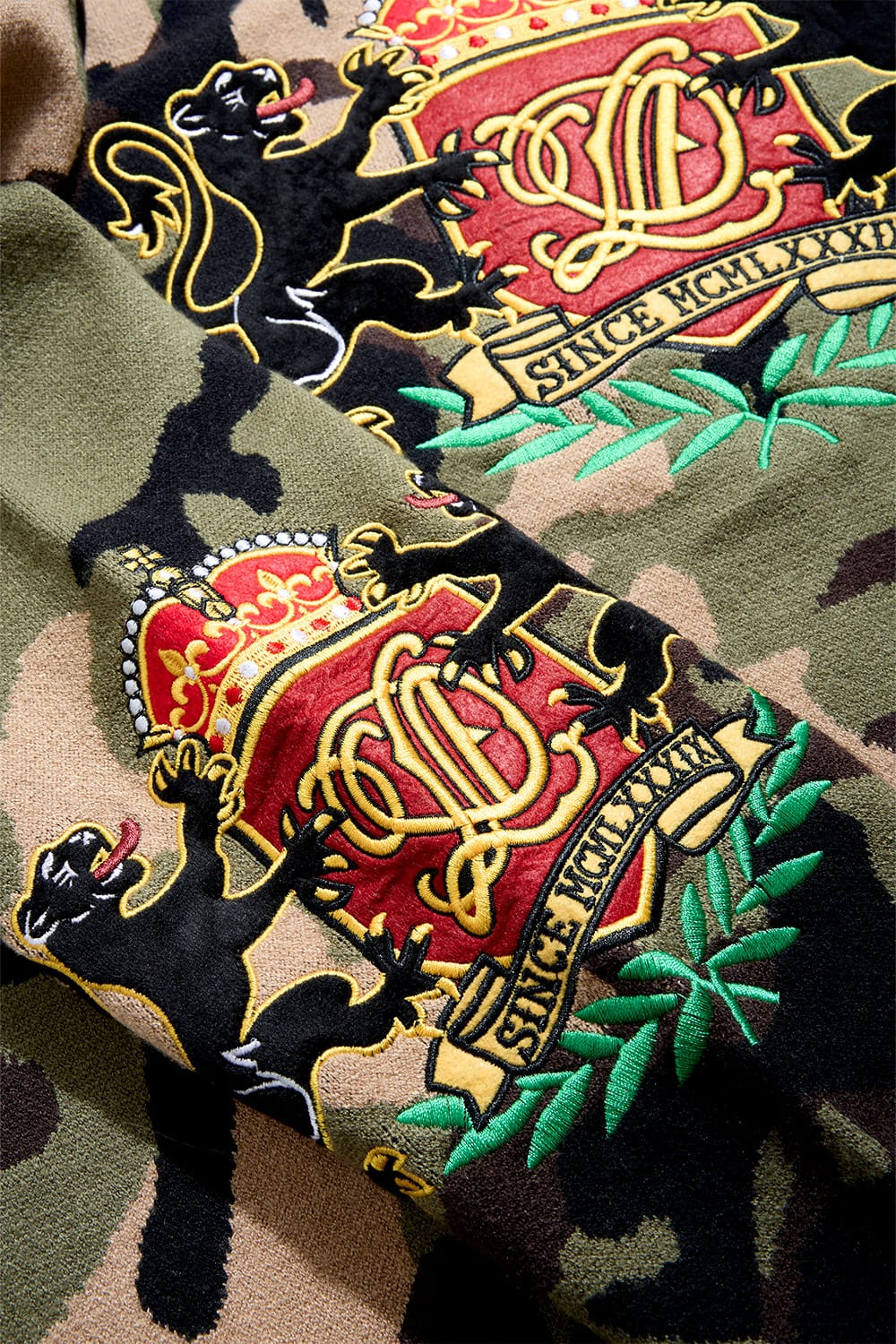 Jordan Craig Heritage Pullover Knit Sweatshirt (Vintage Camo)