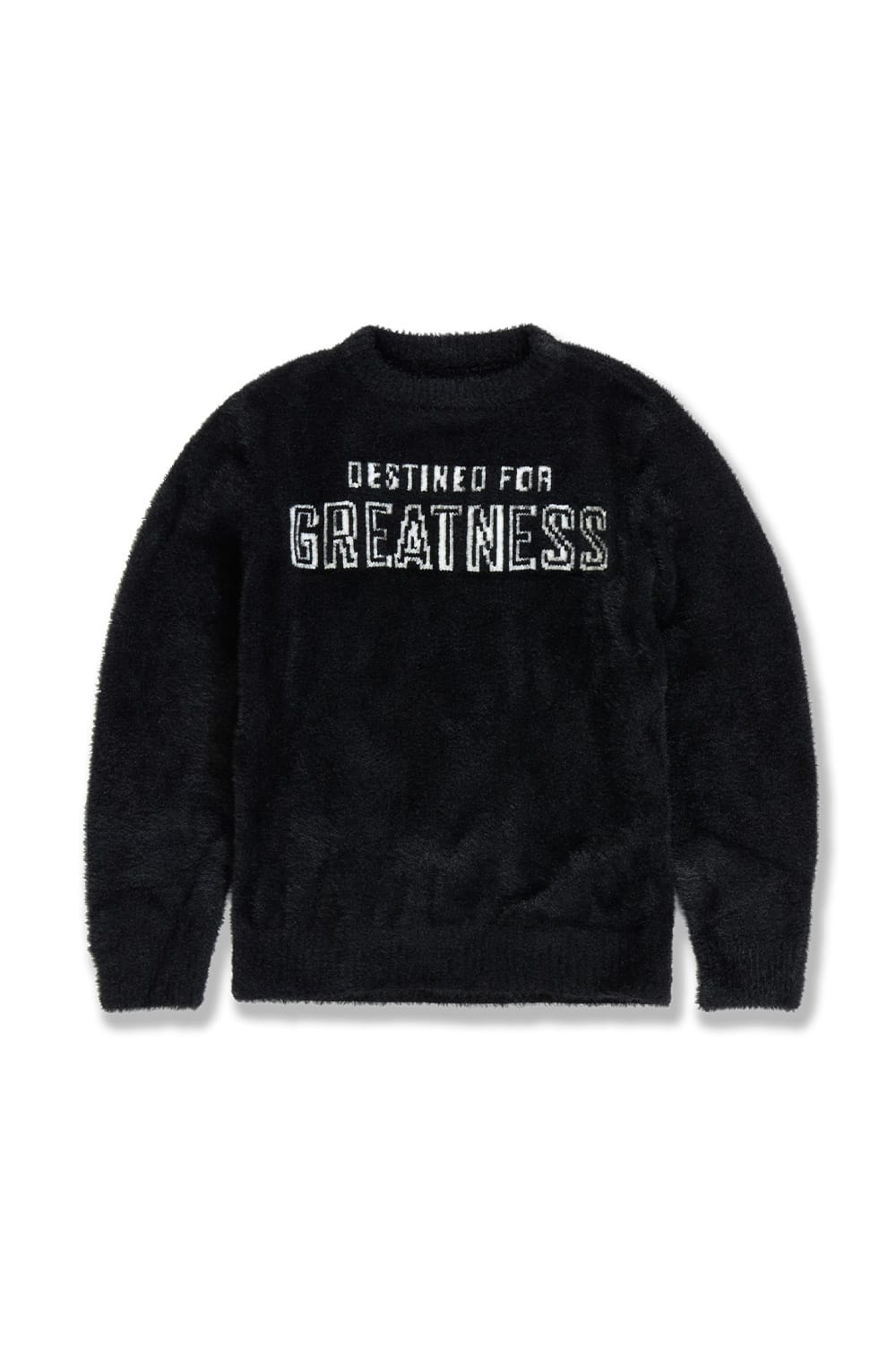 JC Kids Kids Plush Crewneck Sweater Black / 2