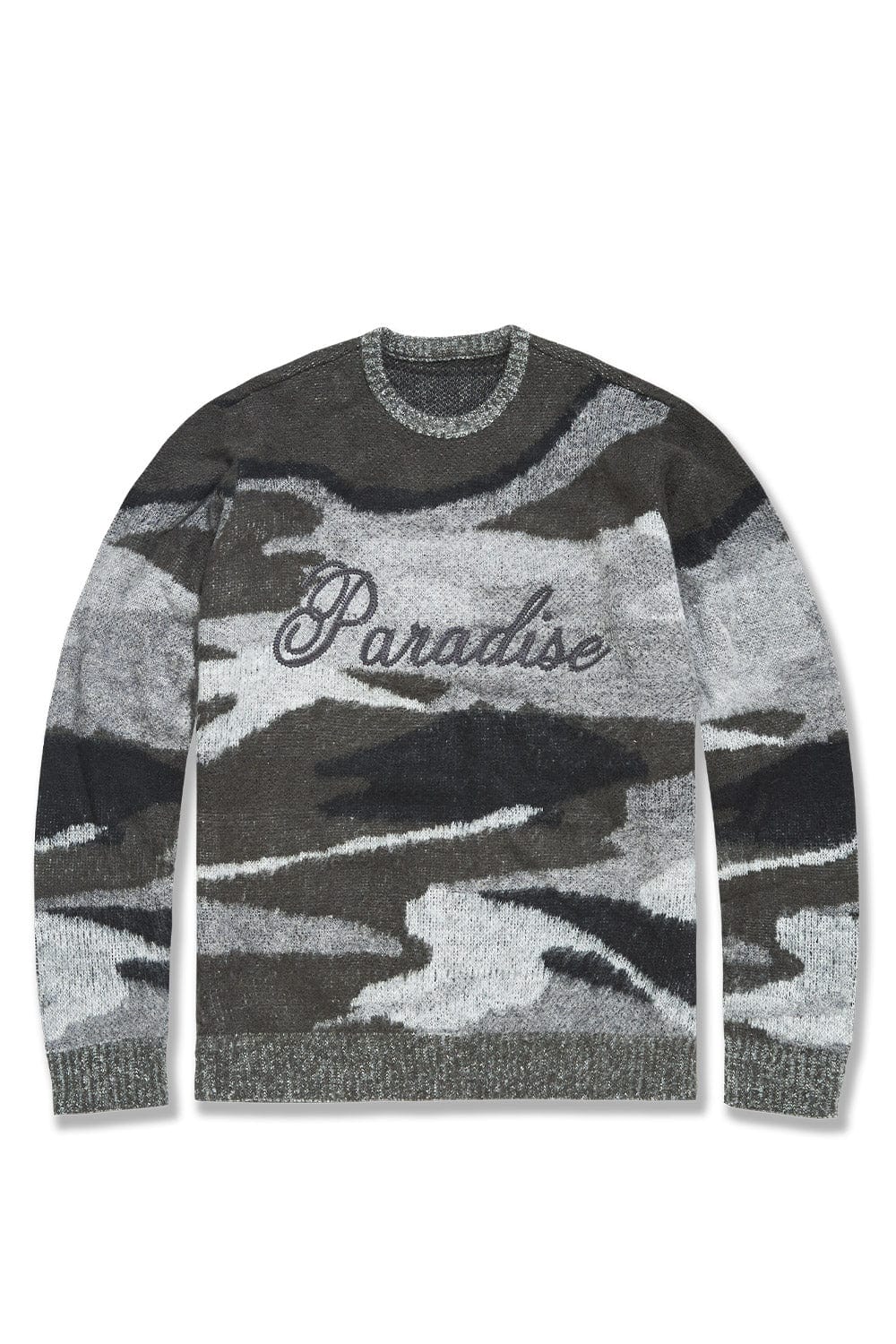 Jordan Craig Paradise Mirage Crewneck Sweater (Black) S / Black