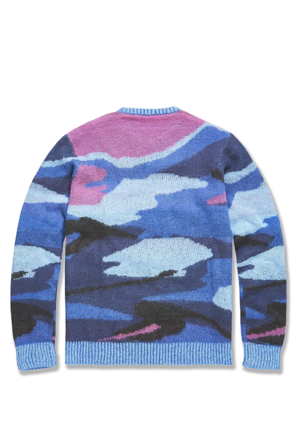 Jordan Craig Paradise Mirage Crewneck Sweater (Blue)