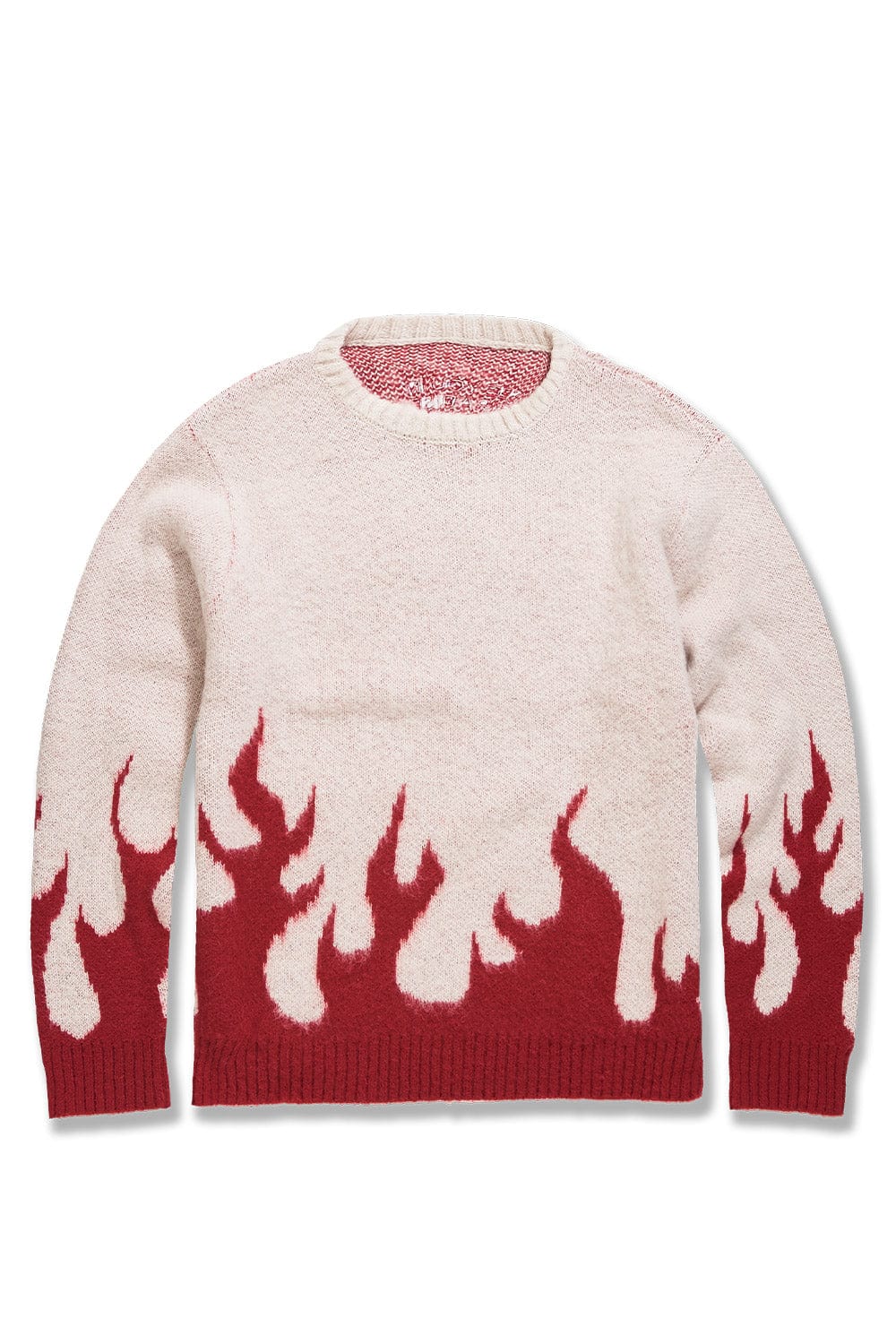 Jordan Craig Inferno Crewneck Sweater (Blood Ivory) S / Blood Ivory