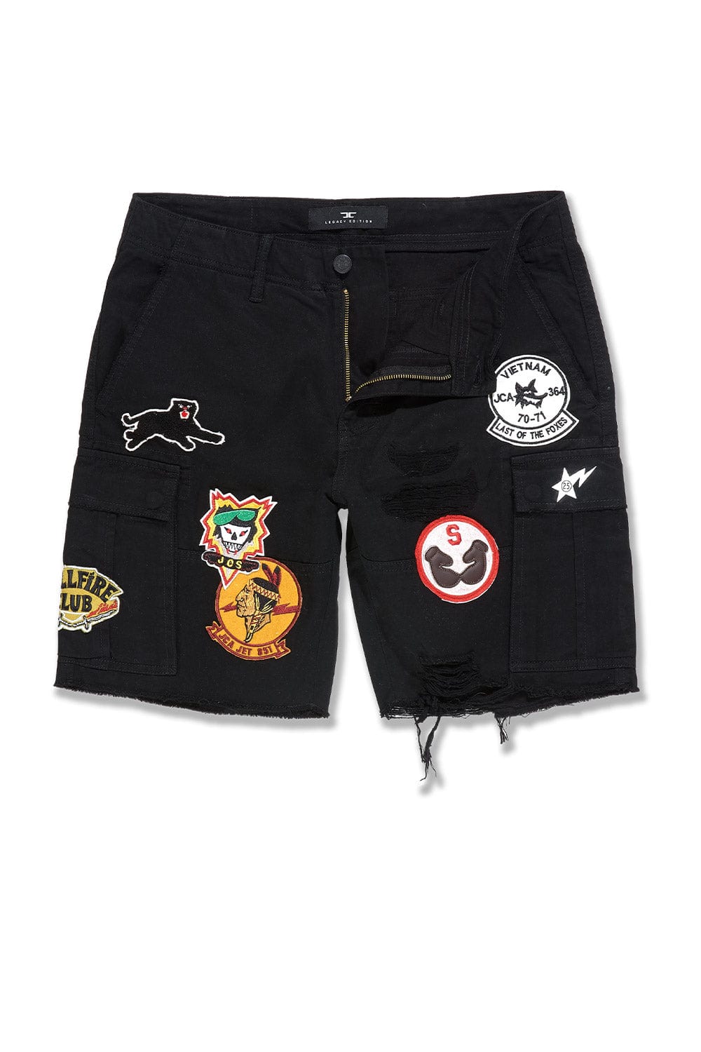 Jordan Craig Retro - War Angel Cargo Shorts Black / 30