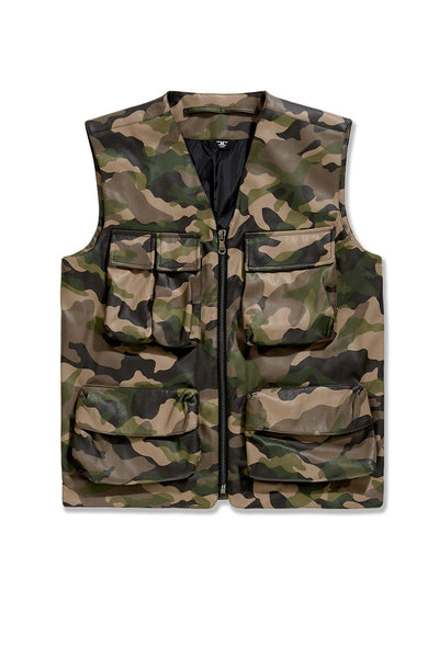 Thriller Camo Cargo Vest (Vintage Camo)