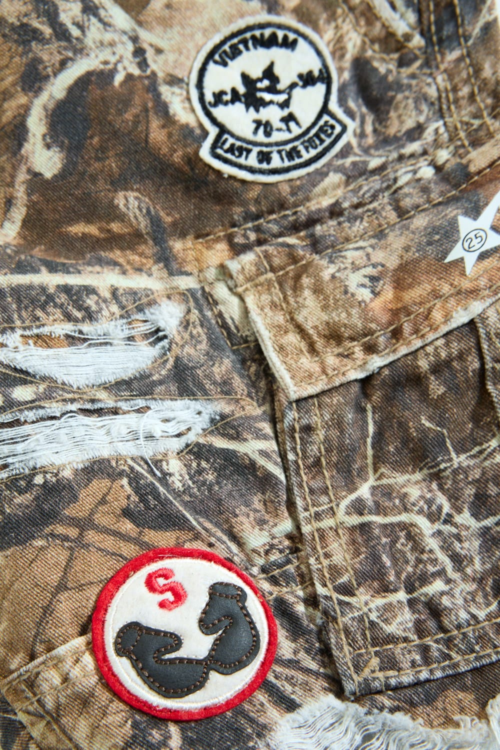 JC Kids Kids War Angel Cargo Shorts (Hunter Camo)
