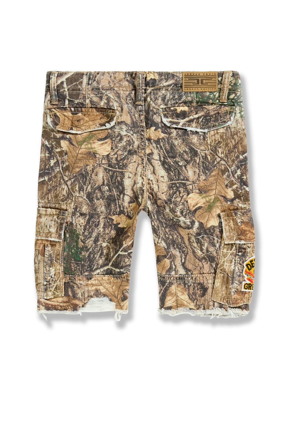 JC Kids Kids War Angel Cargo Shorts (Hunter Camo)