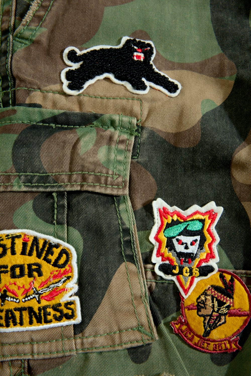 JC Kids Kids War Angel Cargo Shorts (Vintage Camo)