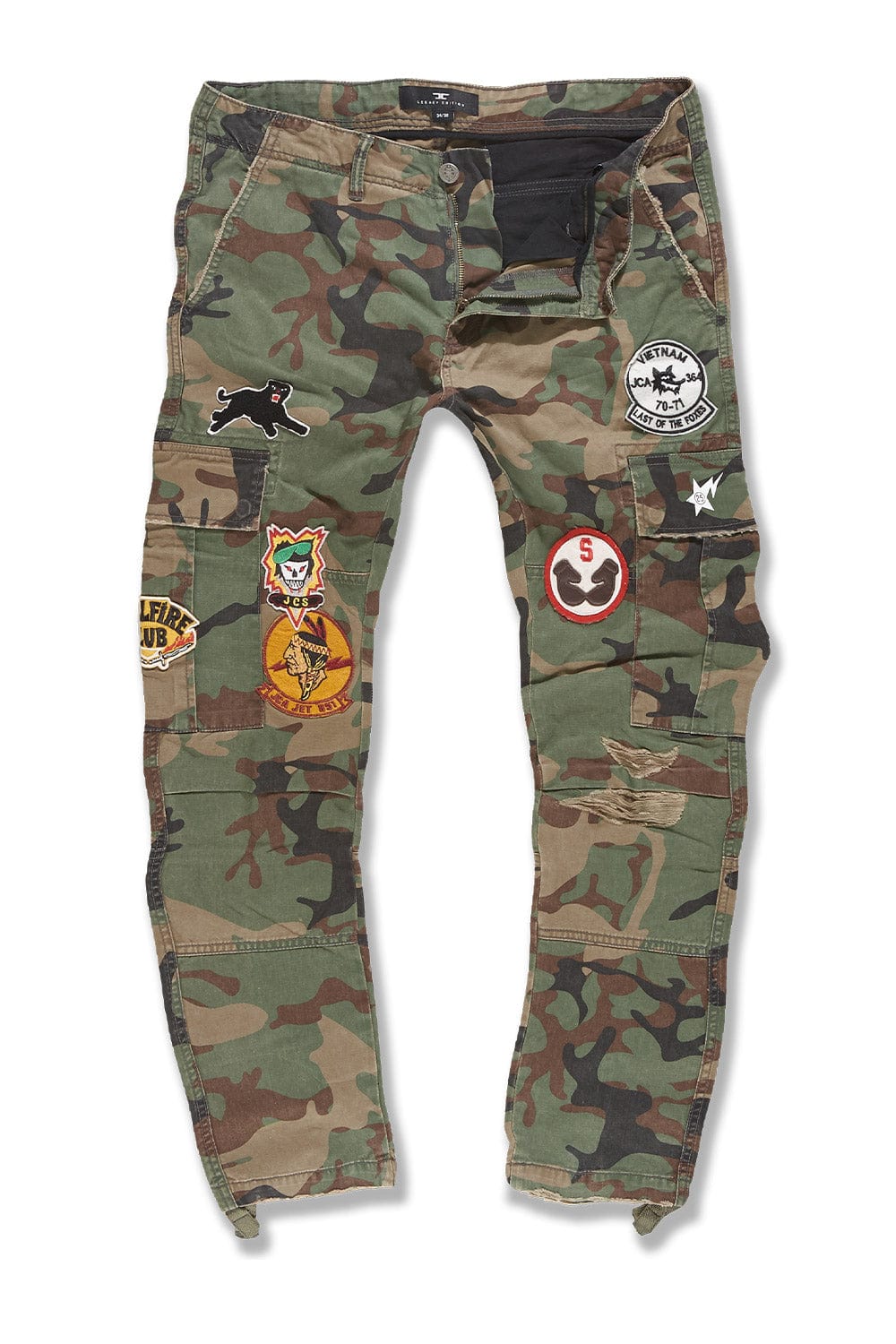Jordan Craig Xavier - Hellfire Cargo Pants (Vintage Camo Diary) 30/30 / Vintage Warhawk Diary