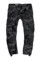 Big Men's Xavier OG Camo Cargo Pants (Black Camo)