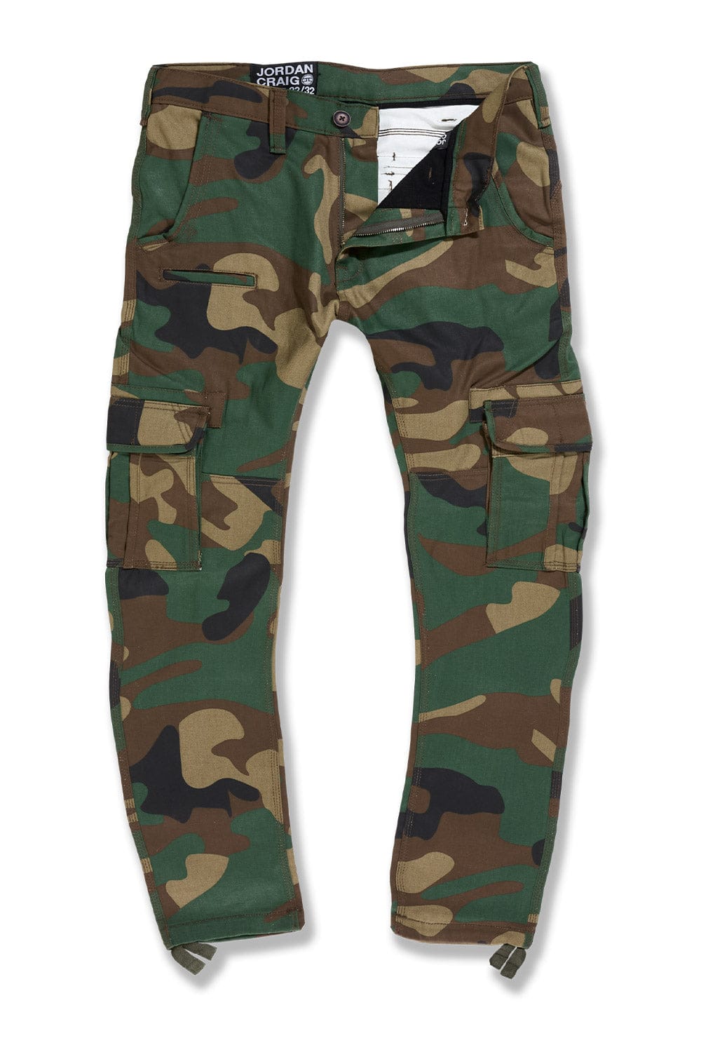 JC Big Men Big Men's Xavier OG Camo Cargo Pants (Classic Woodland) Classic Woodland / 46 / 32