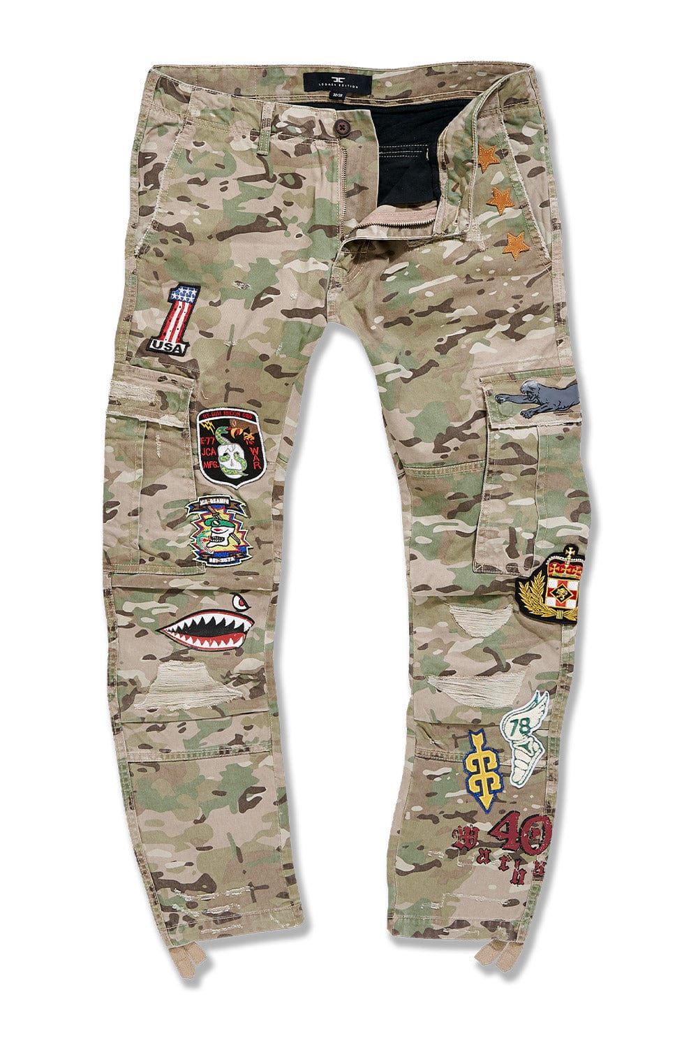 Xavier War Angel Cargo Pants (Vintage Warhawk Diary)