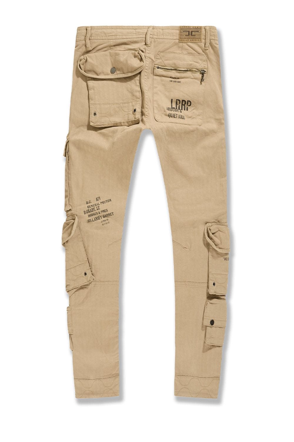 Jordan Craig Slim Taper Fit - Defcon Cargo Pants (Khaki) - Sean Collection