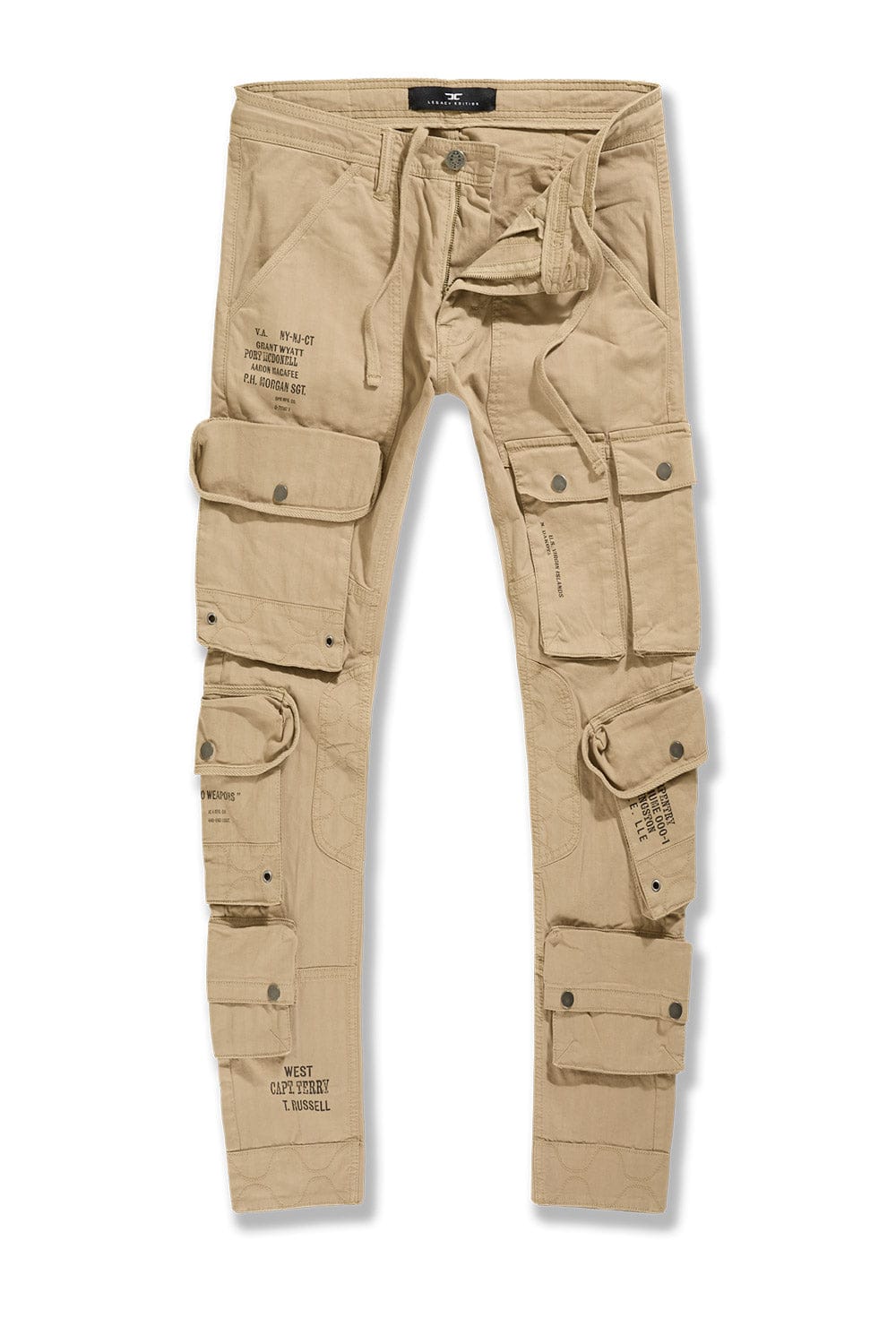 Jordan Craig Slim Taper Fit - Defcon Cargo Pants (Khaki) - Sean Collection Khaki / 30 / 30