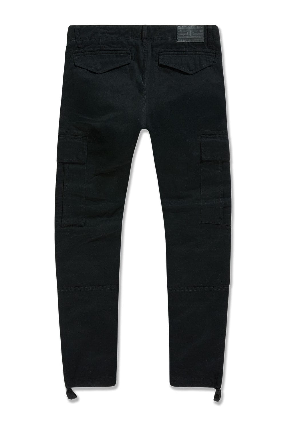 Xavier - Prestige Tonal Cargo Pants (Black)