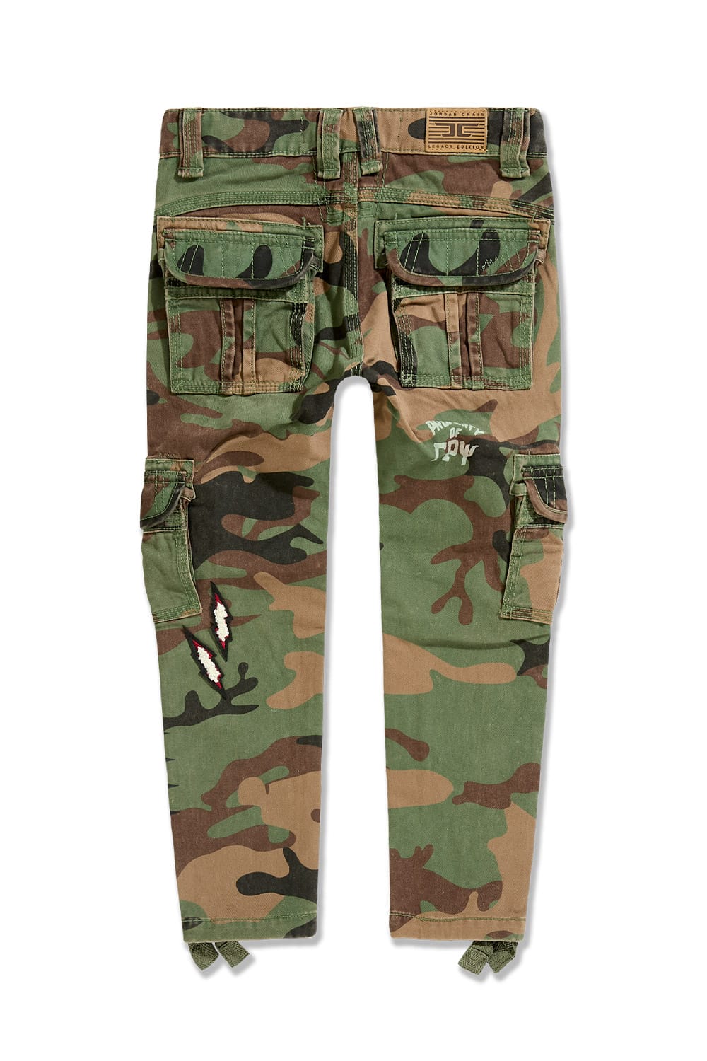 JC Kids Kids Battalion Cargo Pants (Vintage Camo)