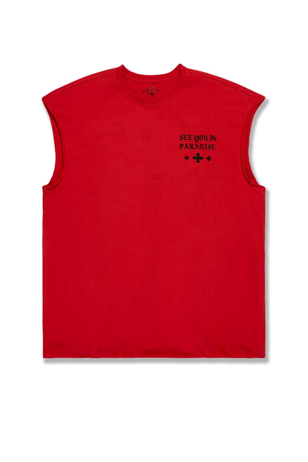 Jordan Craig SYIP Cut Off T-Shirt Red / S