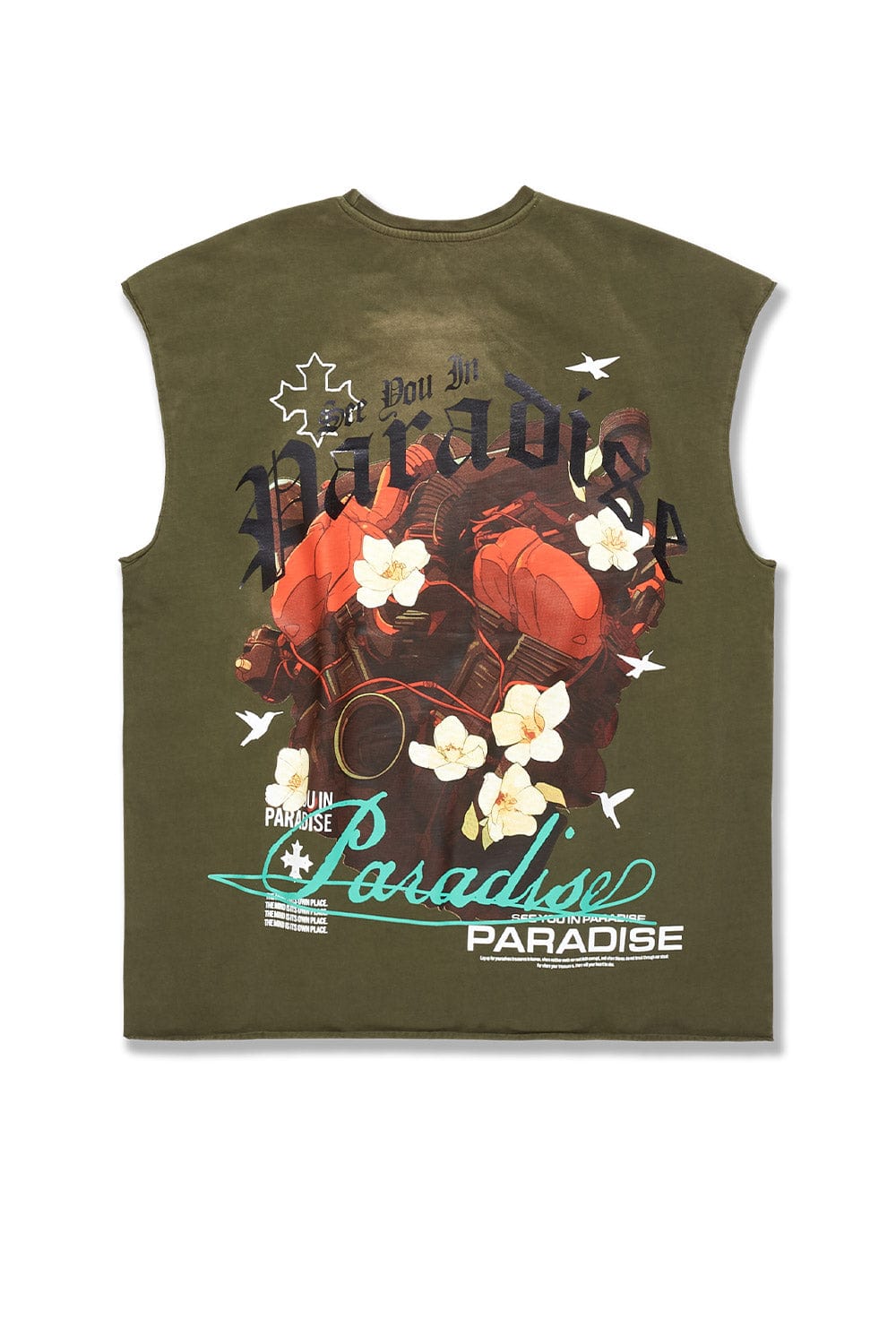 Jordan Craig Heartfelt Cut Off T-Shirt