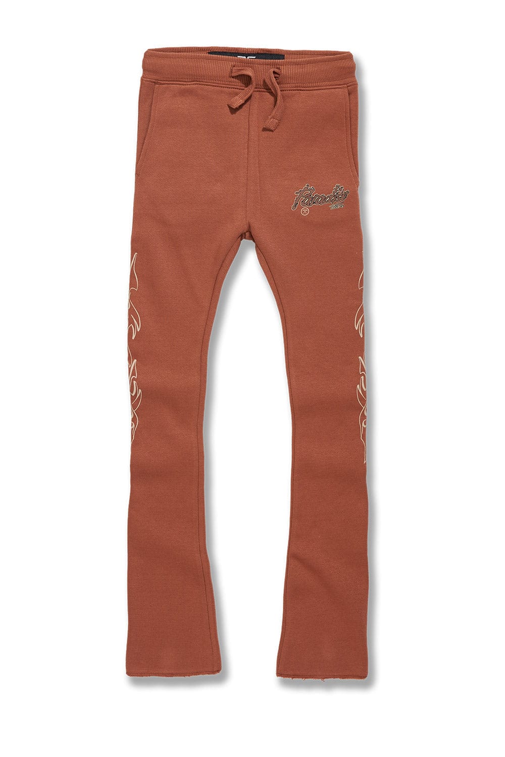 JC Kids Kids Paradise Tour Stacked Sweatpants Caramel / 2