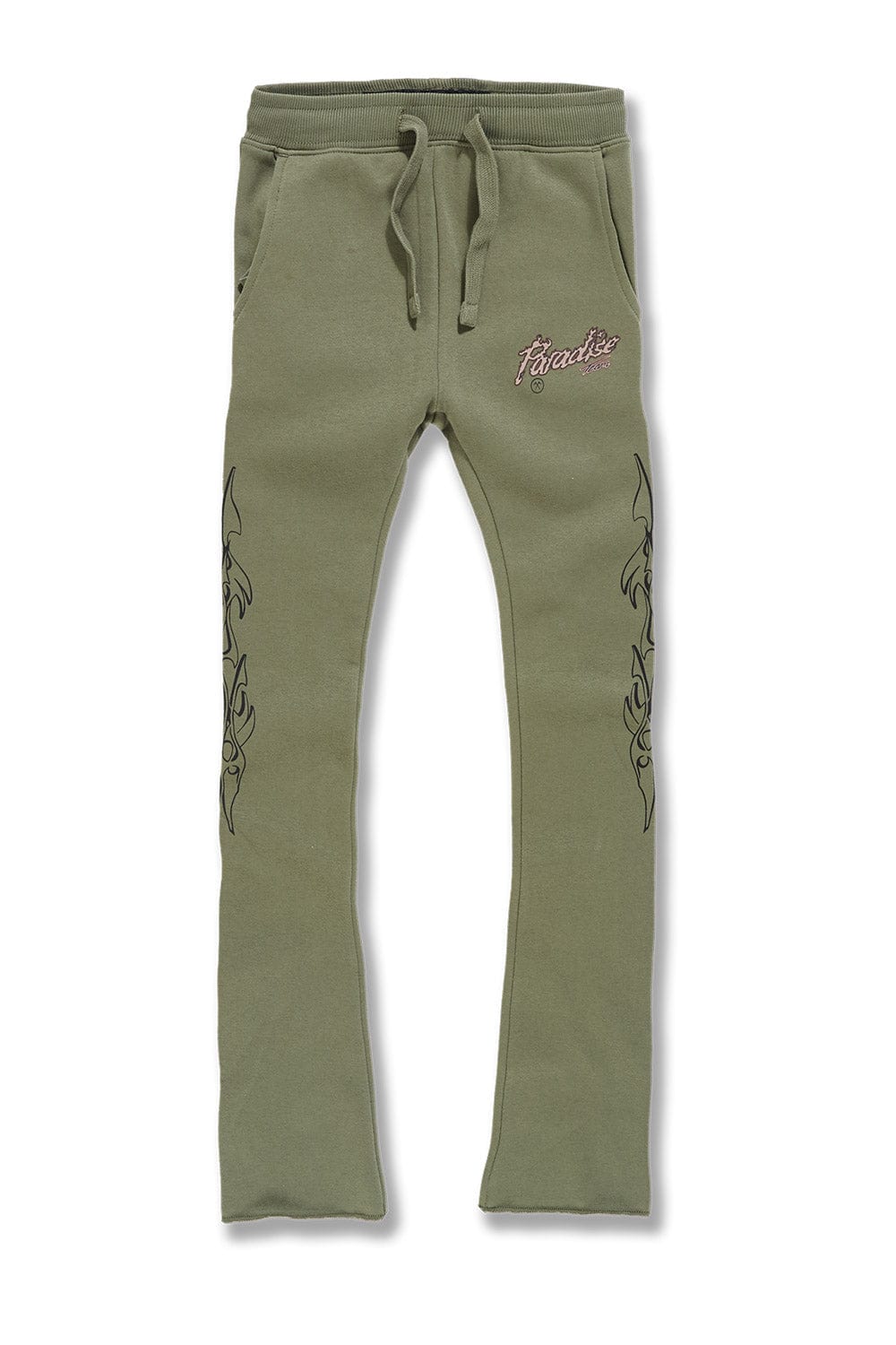 JC Kids Kids Paradise Tour Stacked Sweatpants Sage / 2