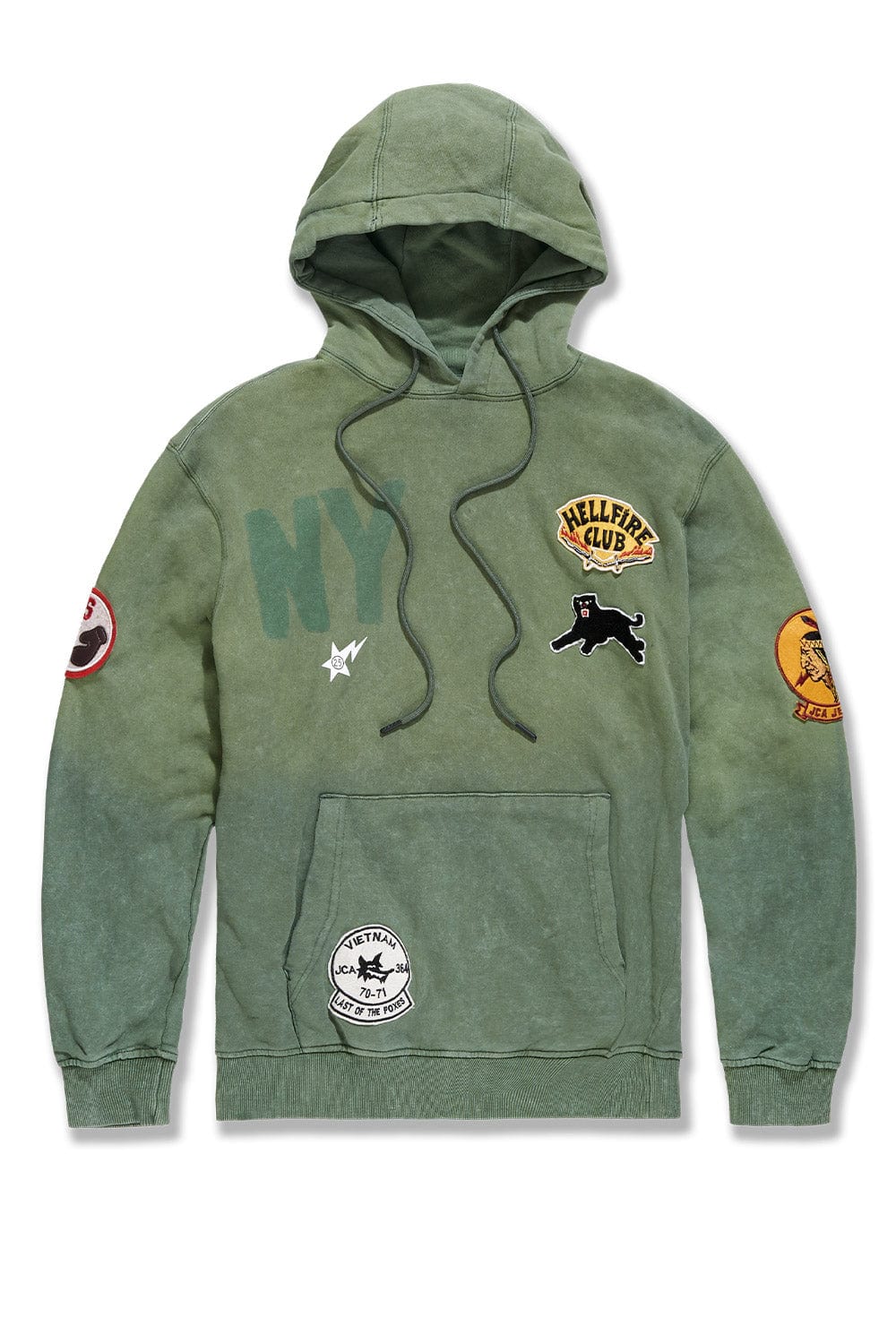 Jordan Craig Hellfire Pullover Hoodie (Olive) S / Olive