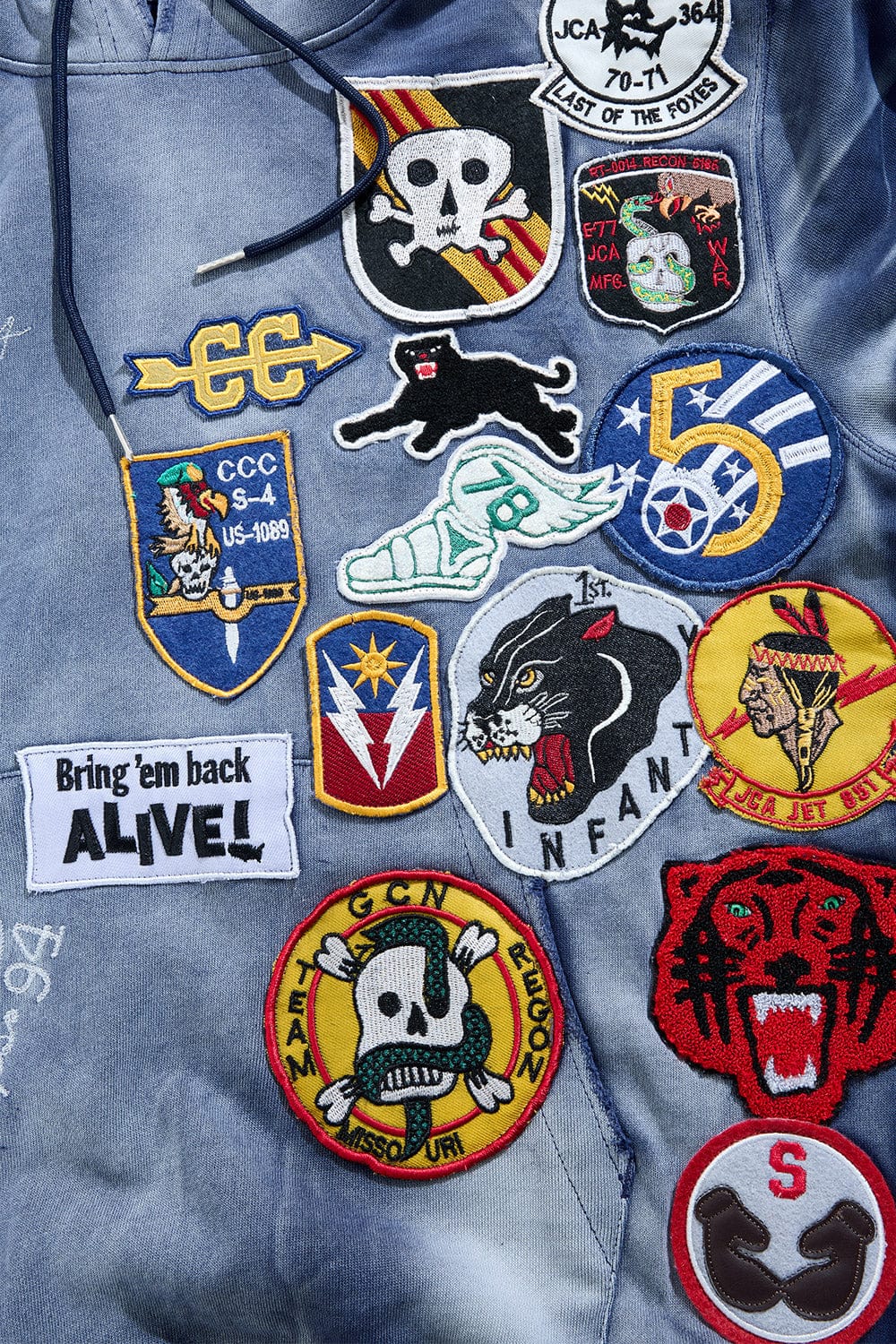 Jordan Craig War Angel Pullover Hoodie (Navy)