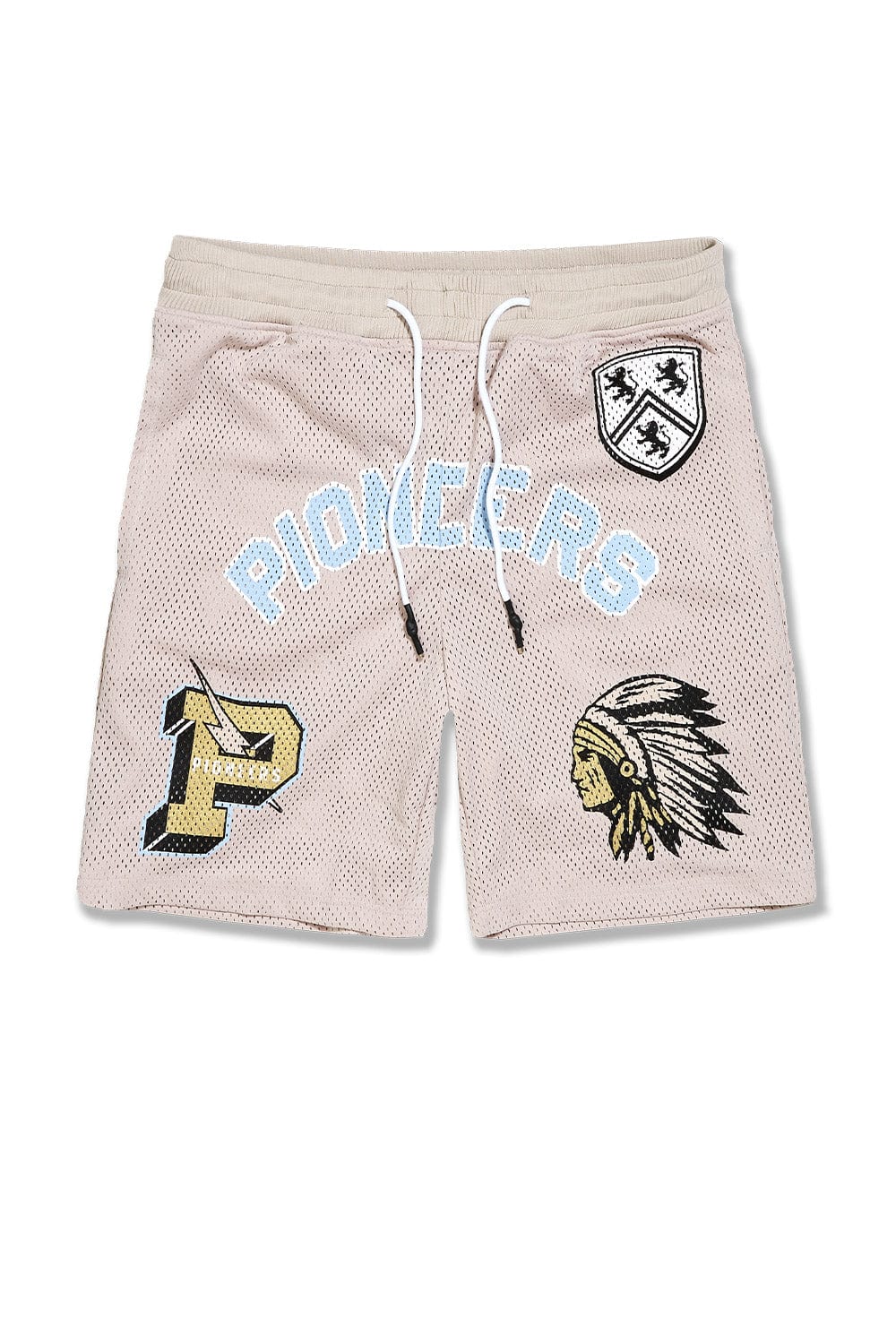 Jordan Craig Retro - Pioneer Mesh Shorts (Cream)