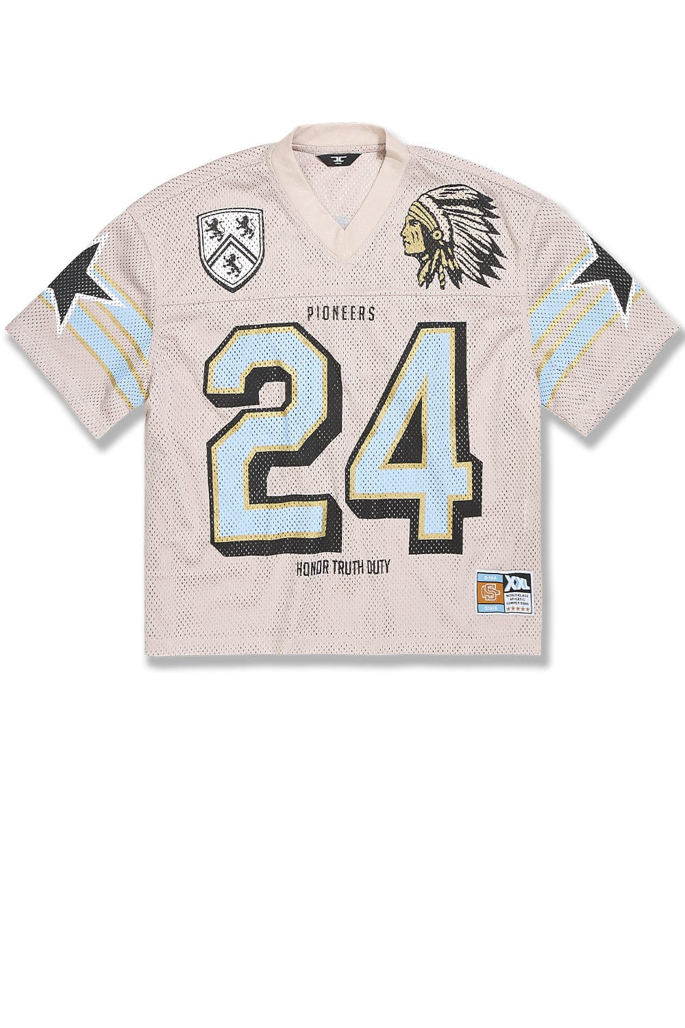 Jordan Craig Pioneer Football Jersey (Cream)