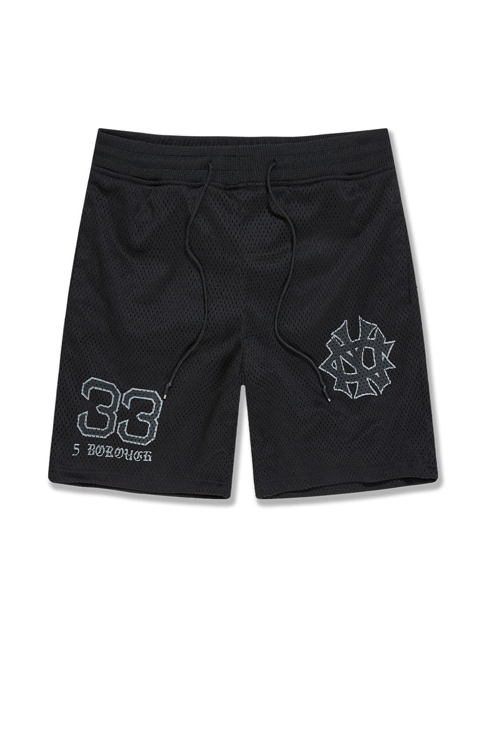 JC Kids Kids 5 Borough Mesh Shorts (Black)