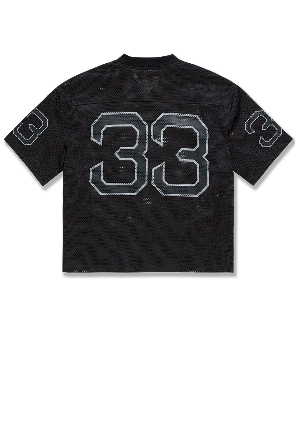 JC Kids Kids 5 Borough Football Jersey (Black)