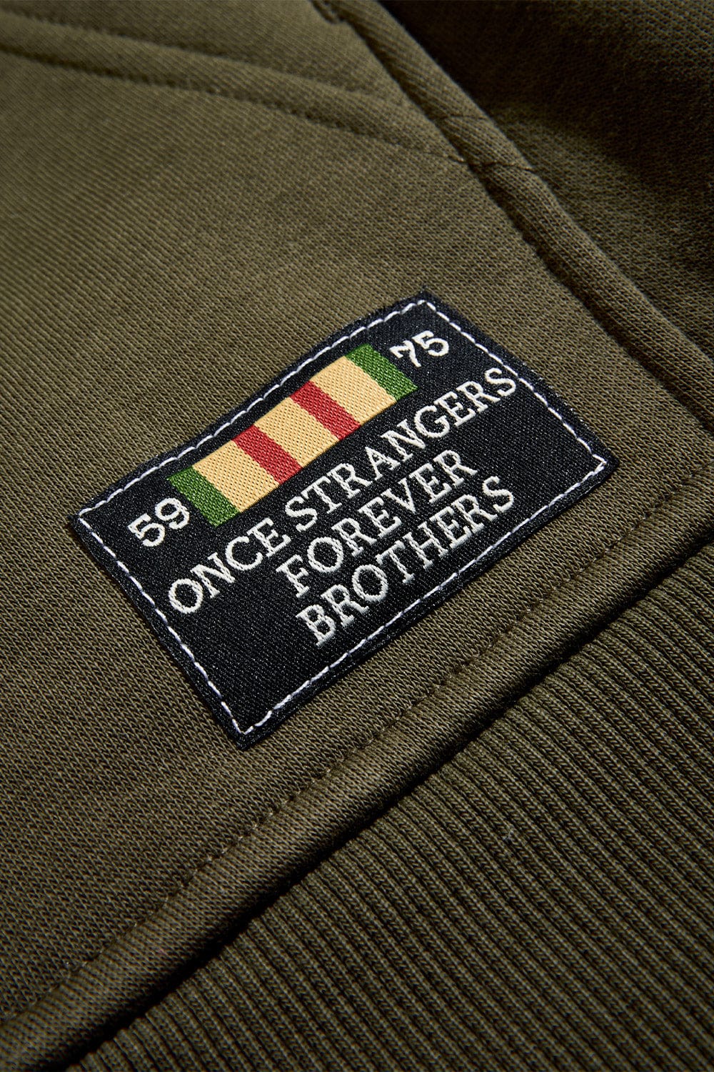 Jordan Craig Prestige Tonal Zip Hoodie (Army Green)