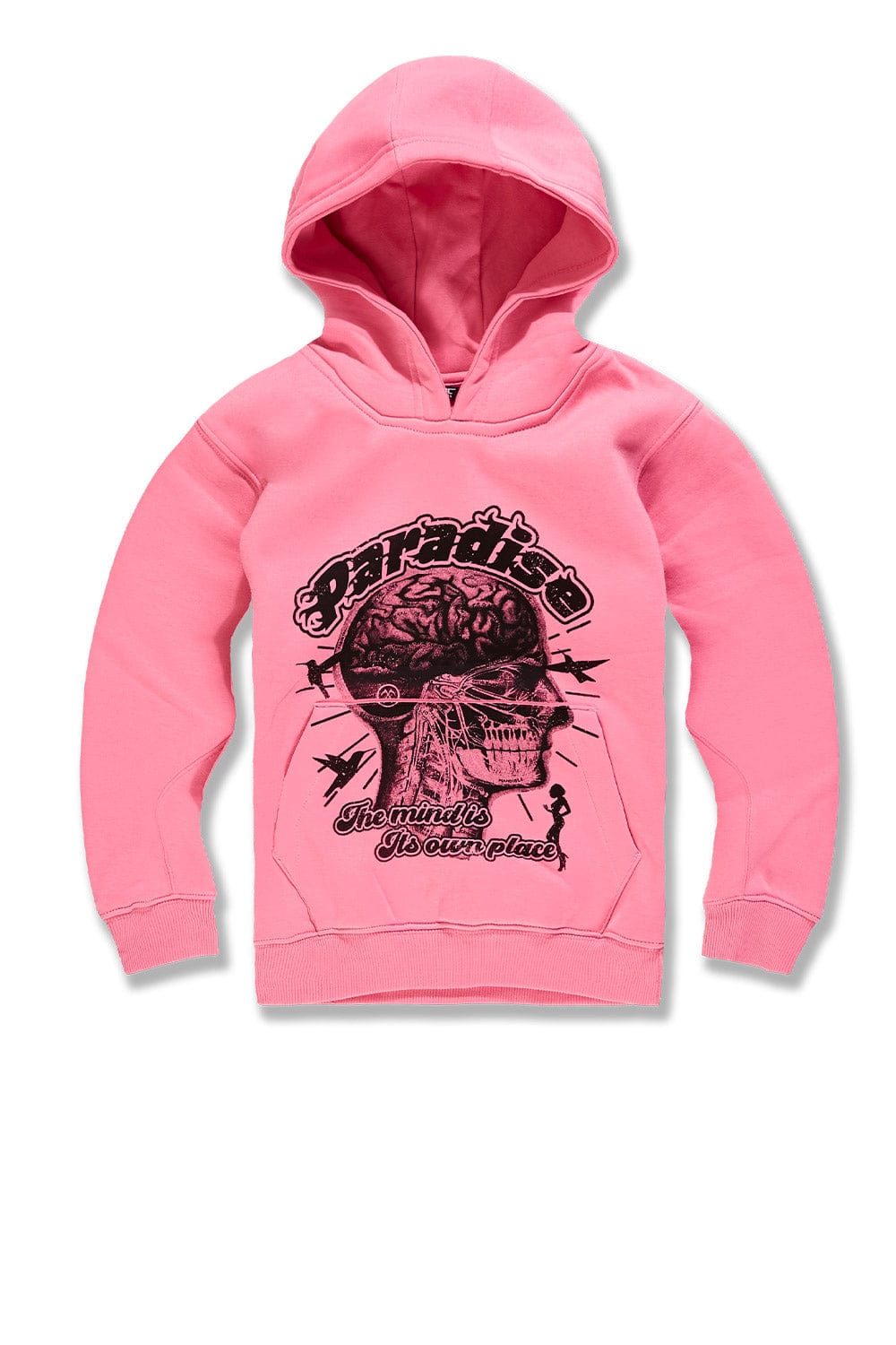 JC Kids Kids Cranial Paradise Pullover Hoodie (Pink) 2 / Pink