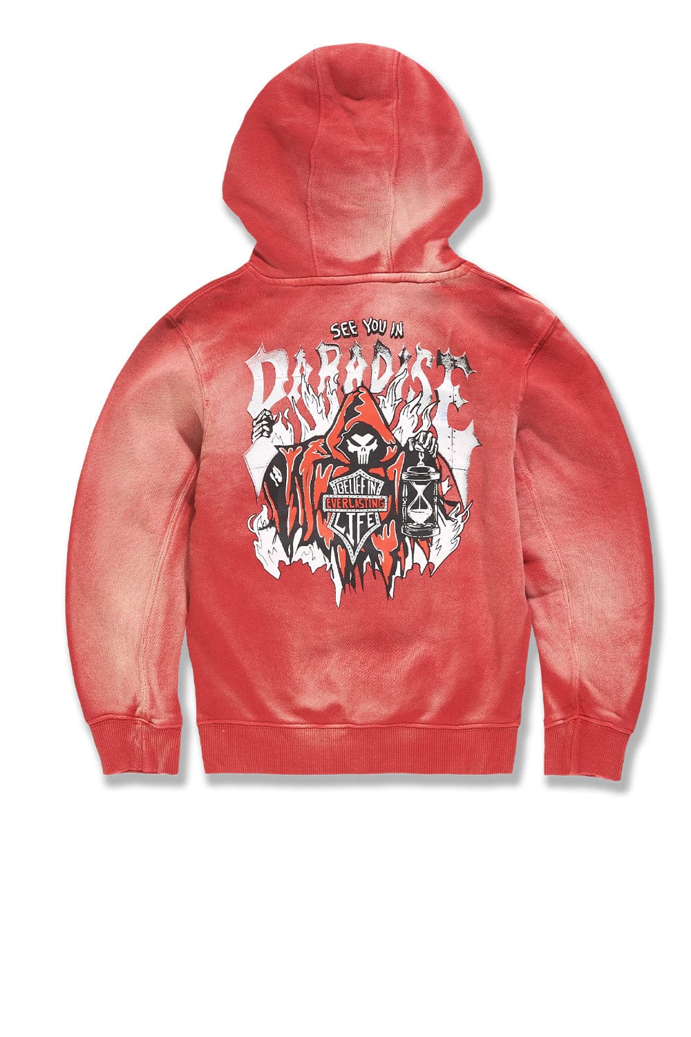 JC Kids Kids Afterlife Pullover Hoodie (Red)